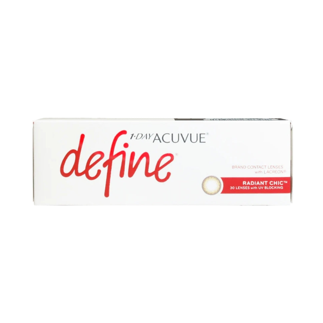 1 Day ACUVUE DEFINE RADIENT CHIC 30 Pack