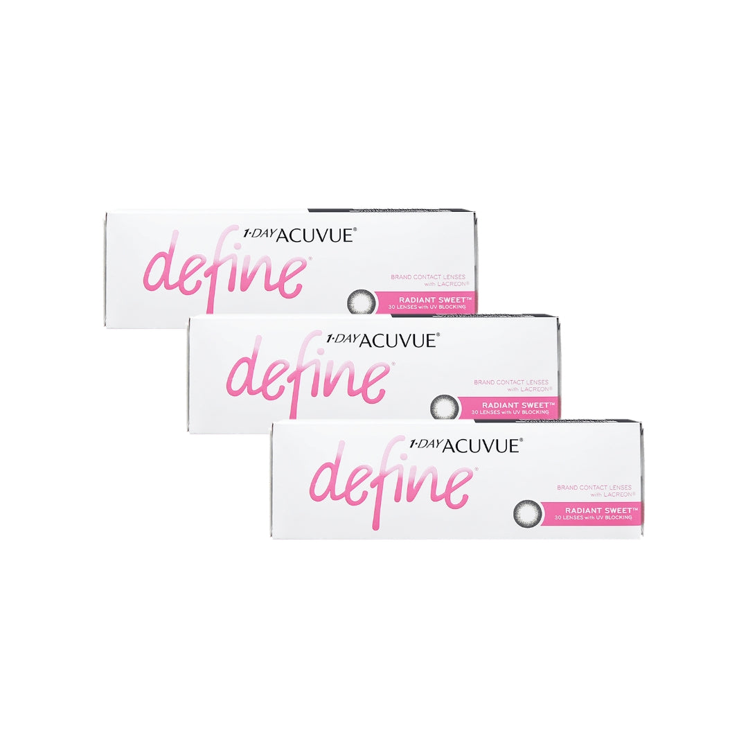 1 Day ACUVUE DEFINE RADIENT SWEET 90 Pack