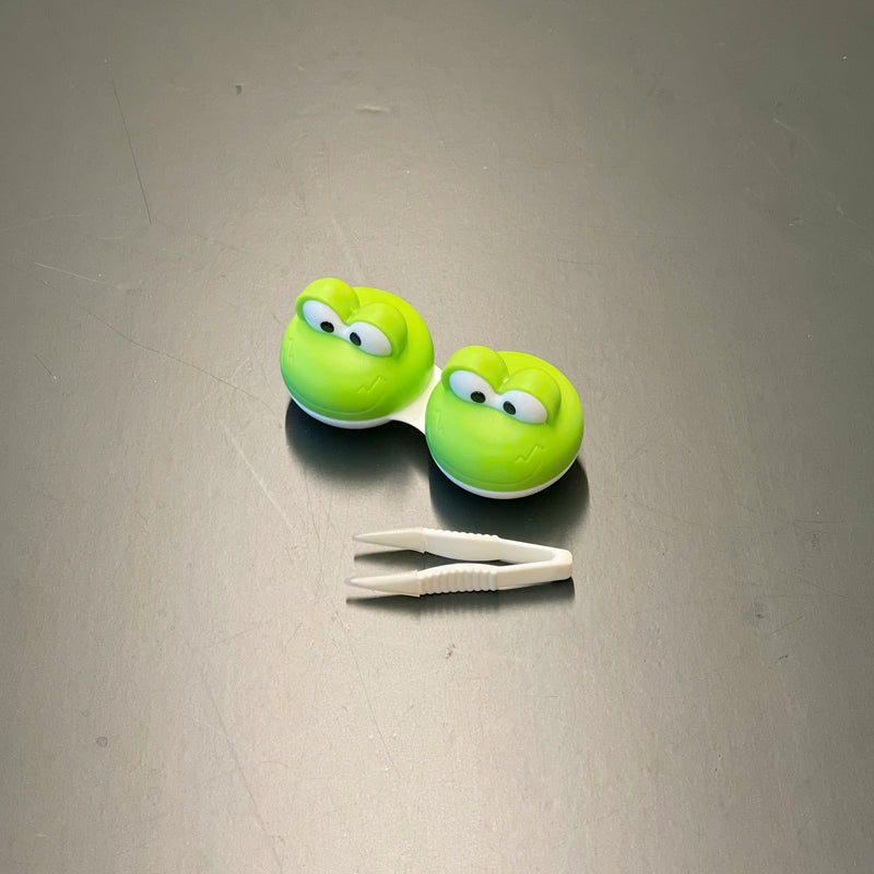 Contact Lens Vibrator Cleaning Case - MioFRIENDS Froggy