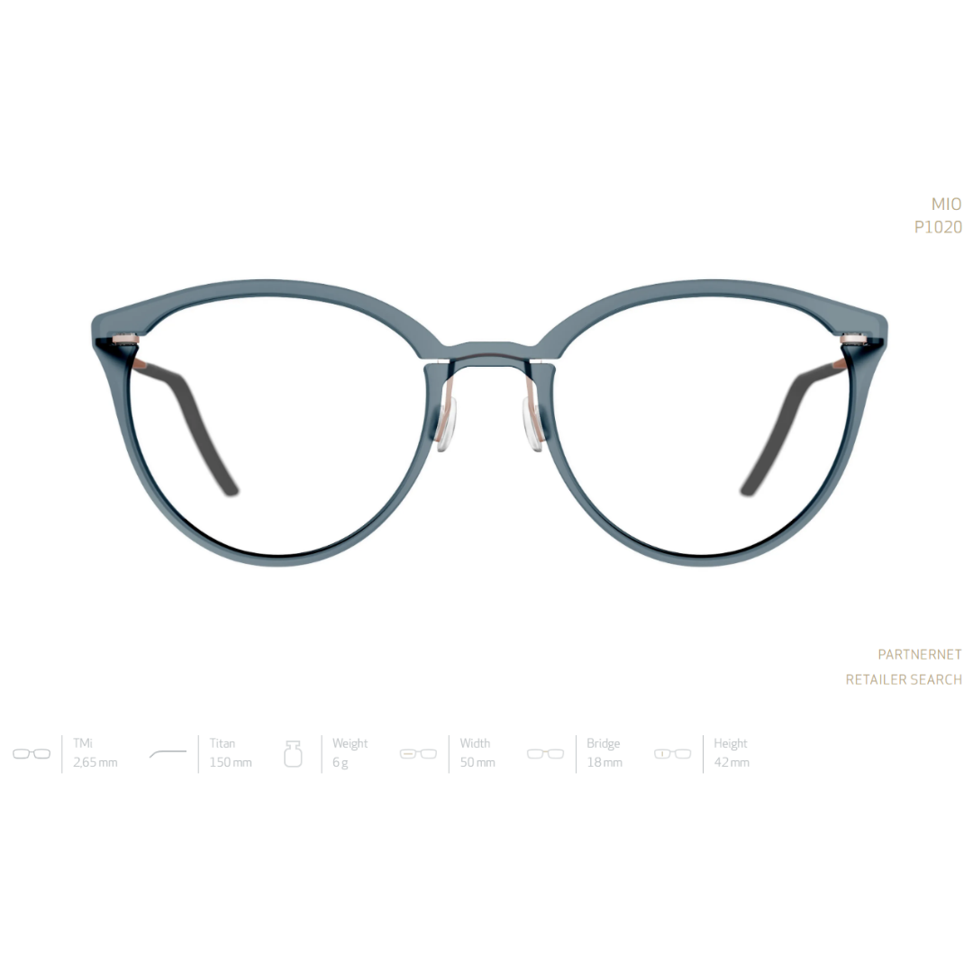 MARKUST MIO P1020 Light Blue/Rose Gold