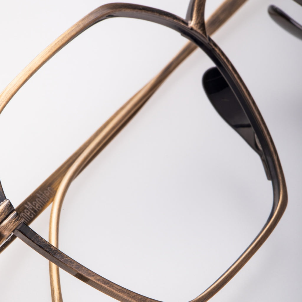 Kamemannen 1300 titanium eyewear Japanese frame Brisbane IHOLICS