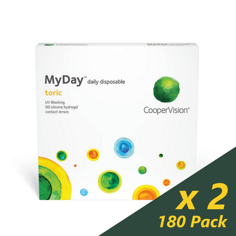 MYDAY 1Day Toric 180 pack