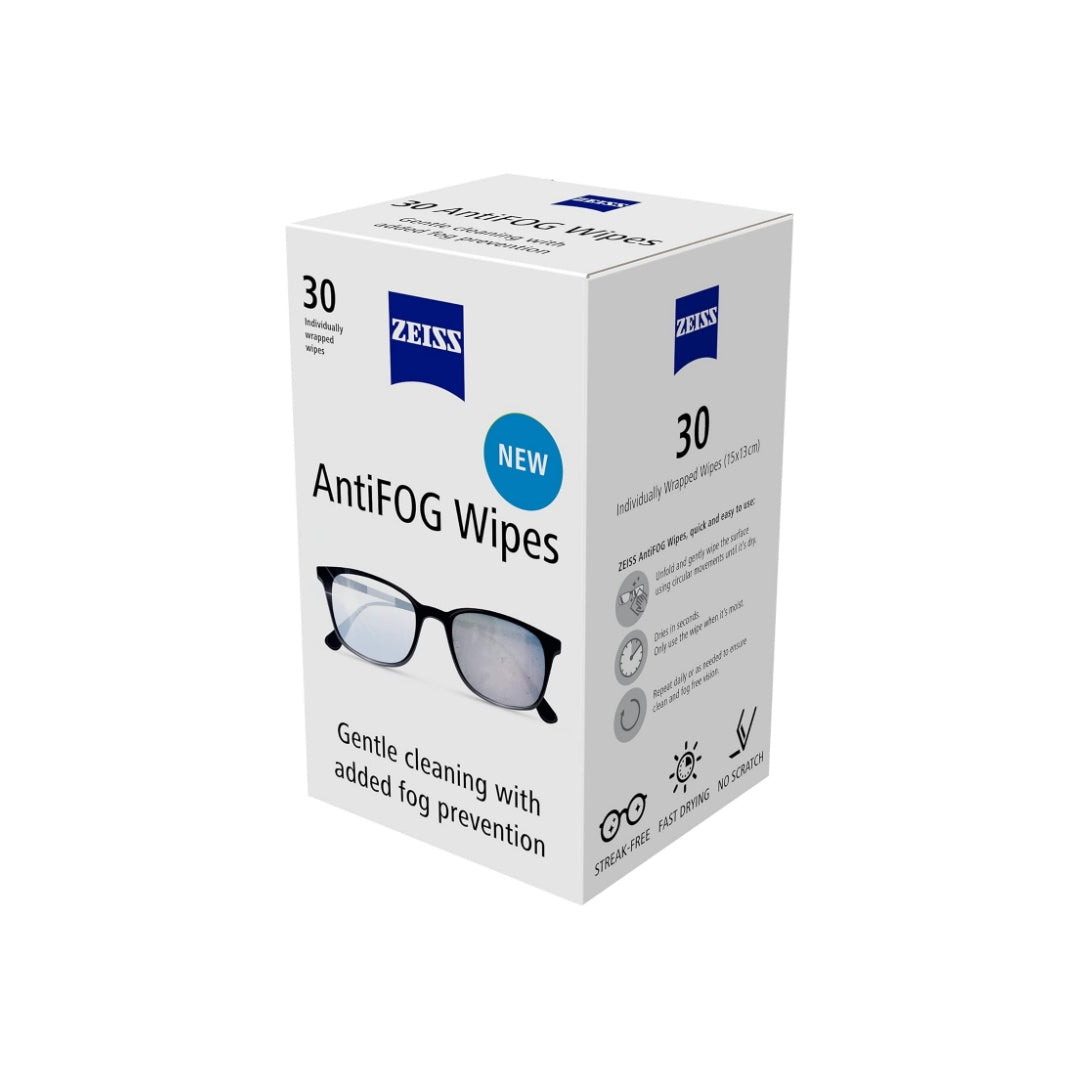 ZEISS AntiFOG Wipes 30 pack