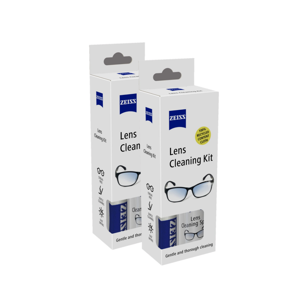 ZEISS Lens Cleaning Kit (30ml Spray + Microfibre Cloth)